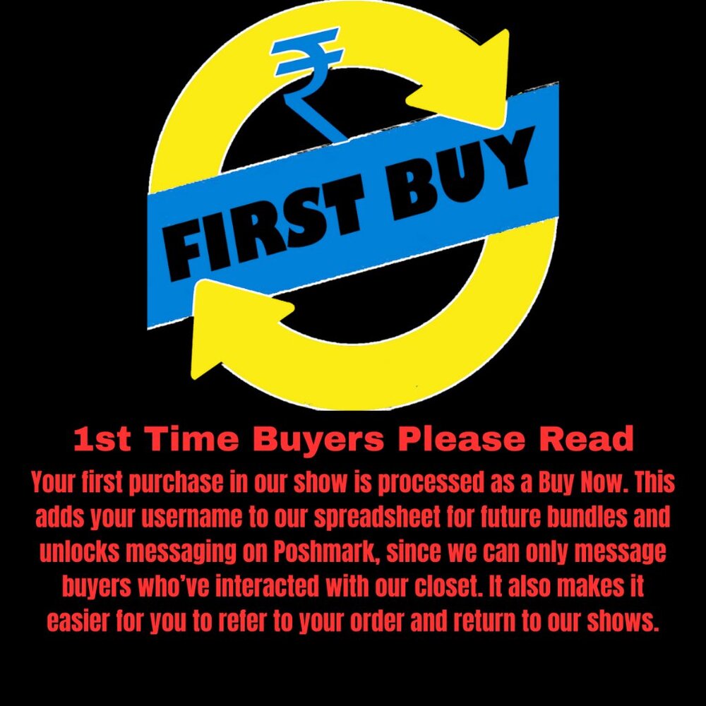 First time Buyers - Please Read